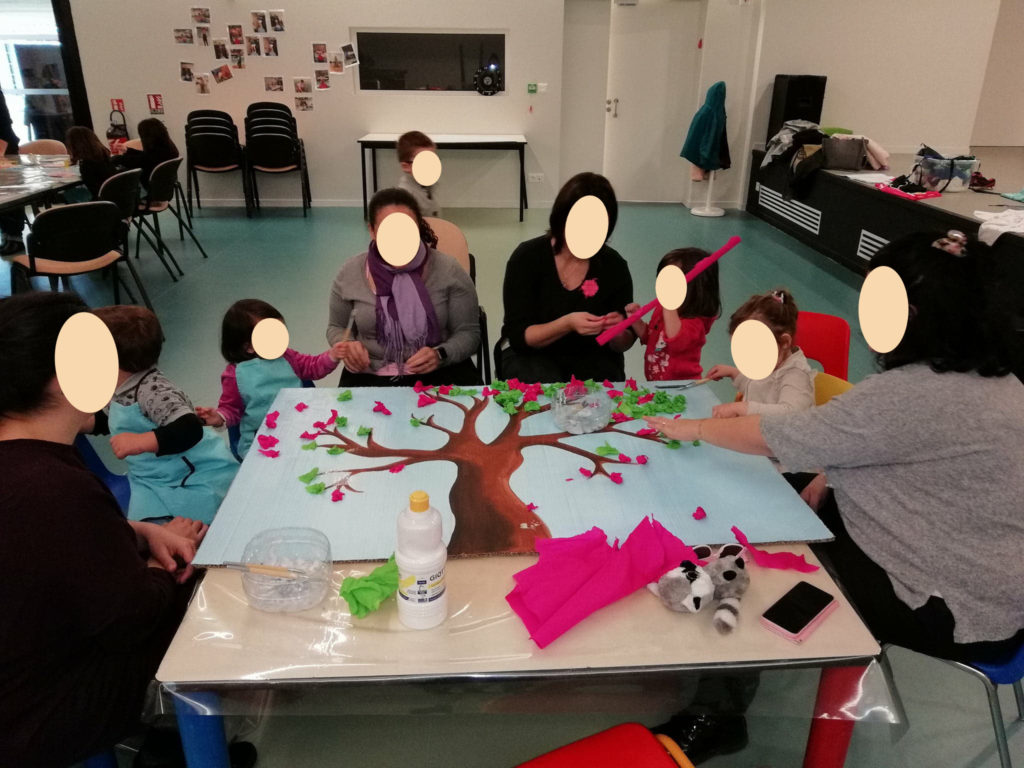 Faire fleurir un diorama en centre social